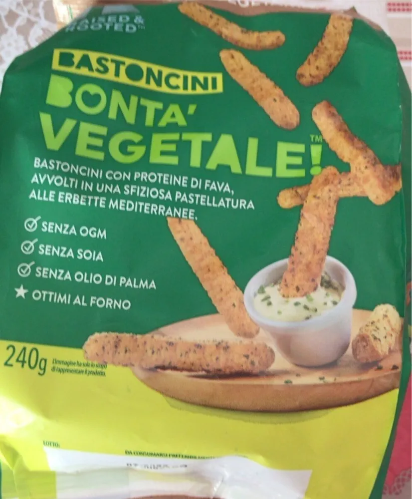 Bastoncini bontá vegetale