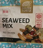Seaweed mix rice crackers
