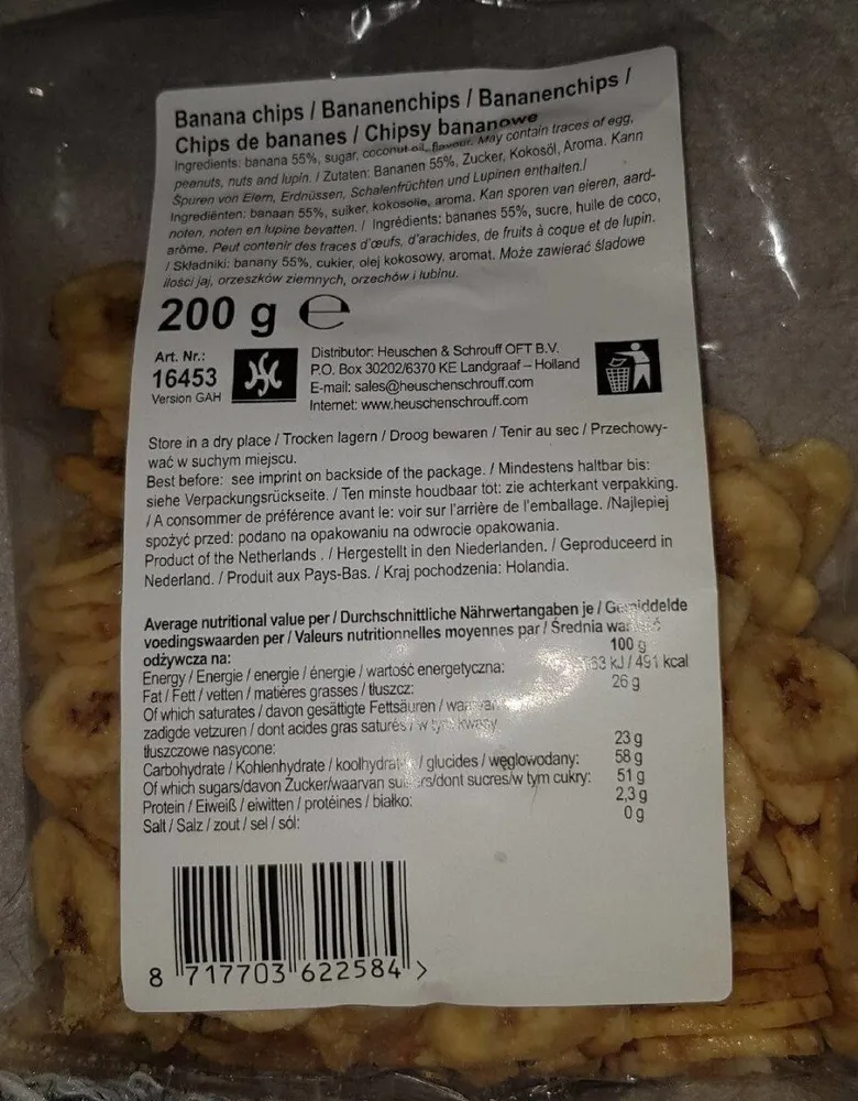 Banana chips