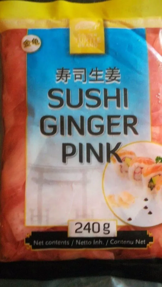 Sushi ginger pink
