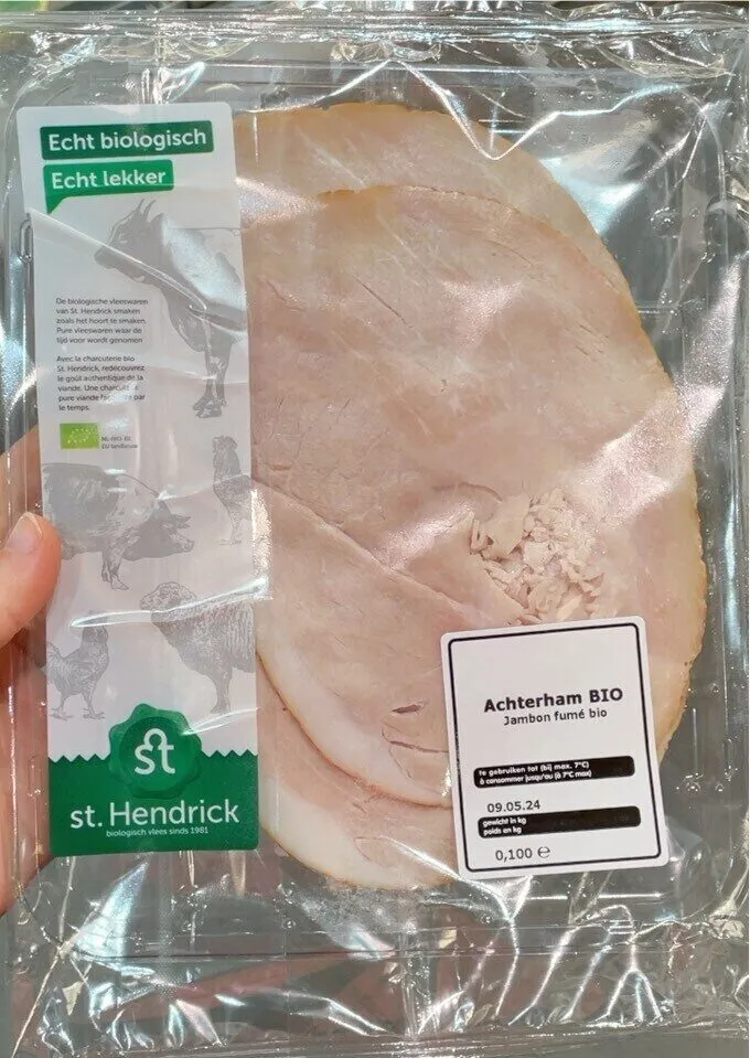 Jambon fume bio