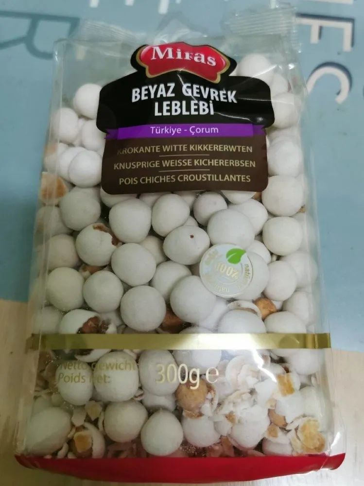 Beyaz gevrek leblebi