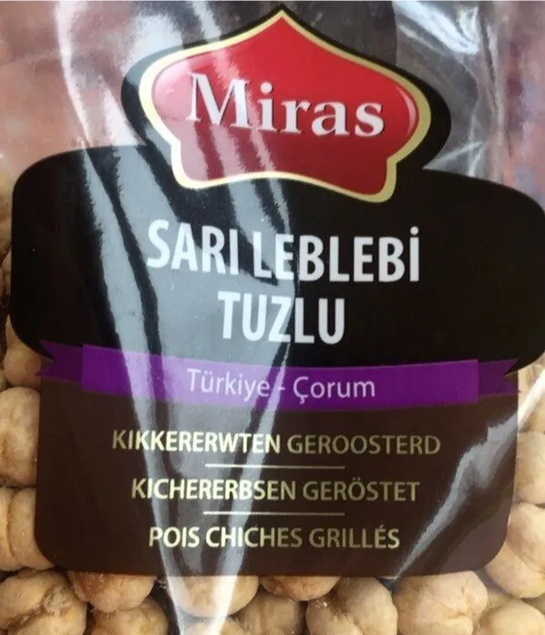 Sari leblebi tuzlu