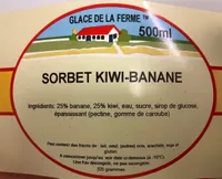 Sorbet Banane Kiwi