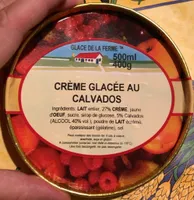 Creme glacée au calvados