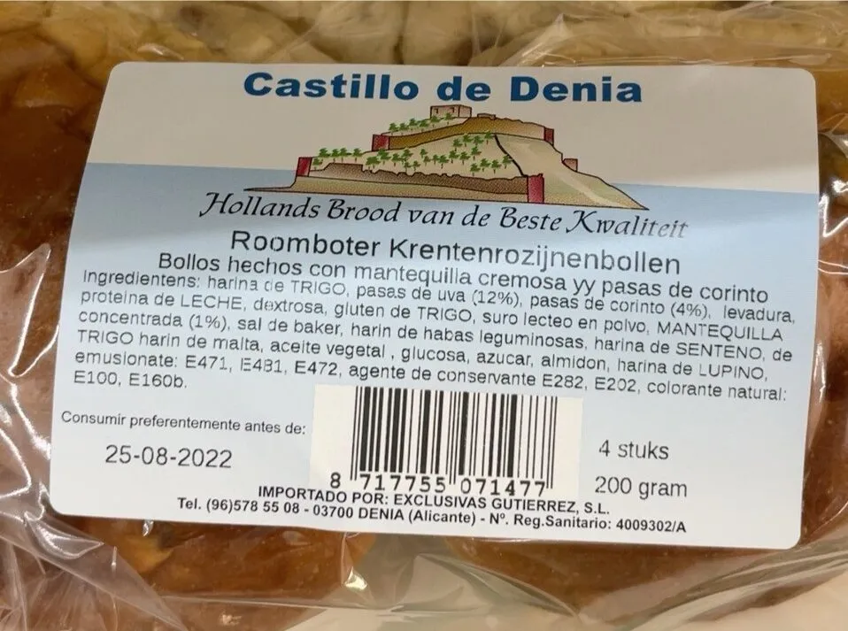 Roomboter kretenrozijinenbollen