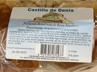 Roomboter kretenrozijinenbollen