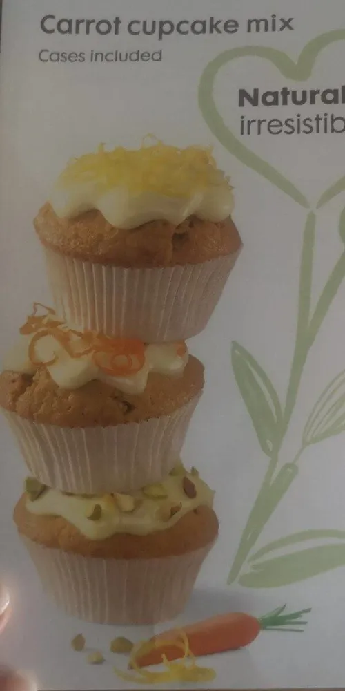 Carrot cupcake mix