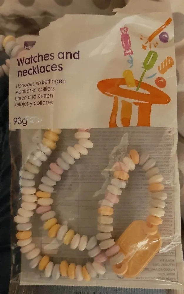 Watches and necklaces