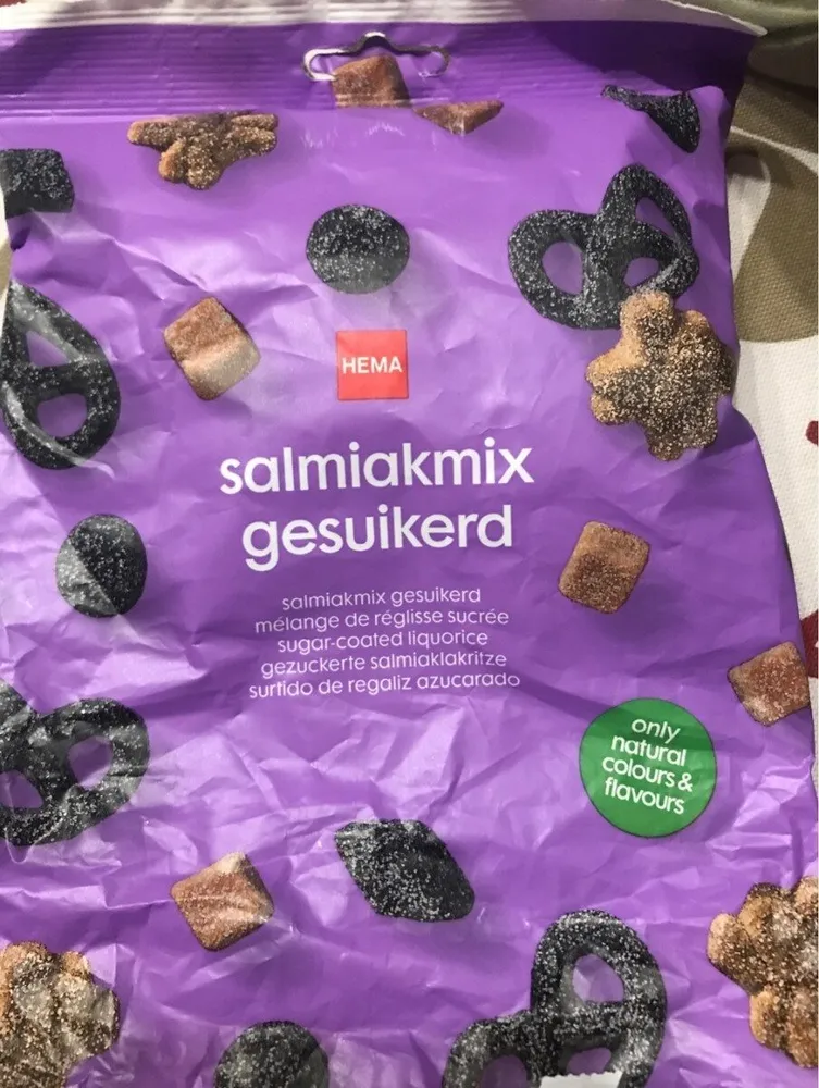 Salmiakmix gesuikerd