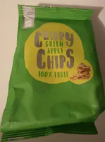 Crispy green apple chips