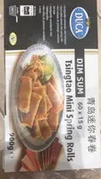 Tsingtao mini spring rolls
