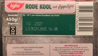 Rode kool met appeltjes