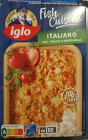 Fish Cuisine Italiano met tomaat & mozzarella