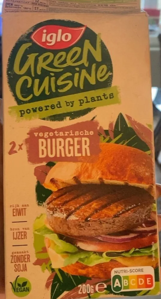 vegetarische burger x 2
