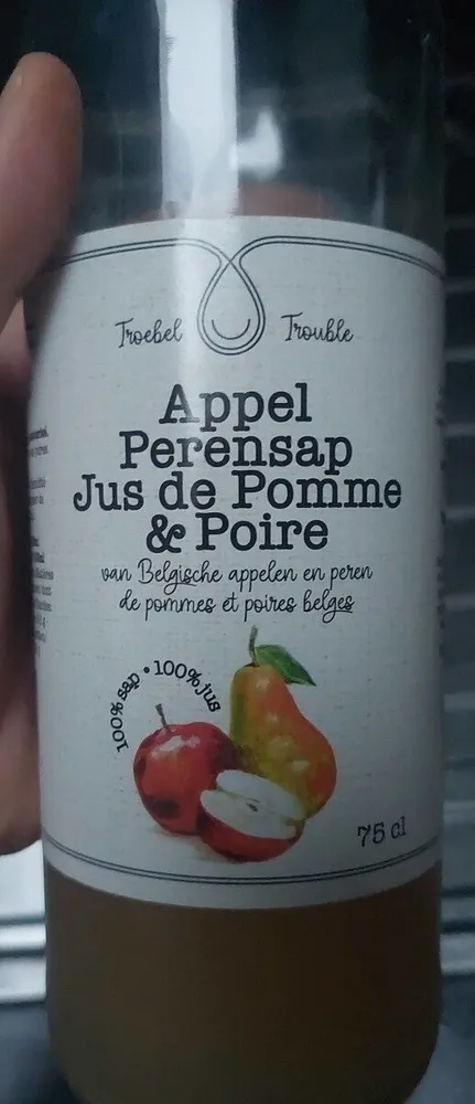 Jus de pomme et poire