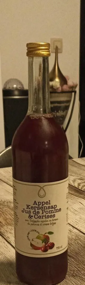 Jus de pomme et cerise