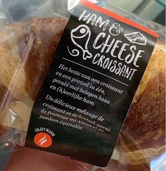 Croissant ham & cheese