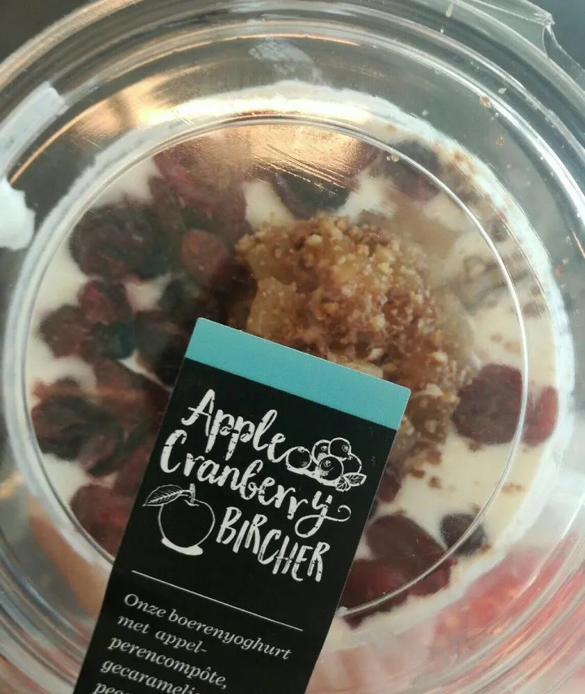 Apple Cranberry Bircher