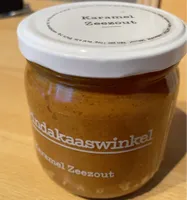 Karamel zeezout pindakaas