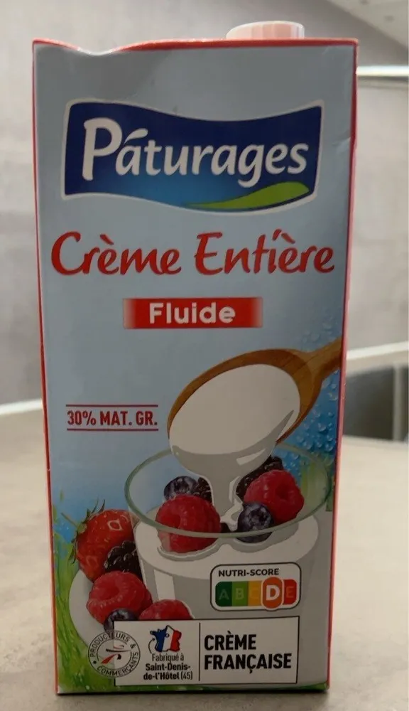 Crème entiere