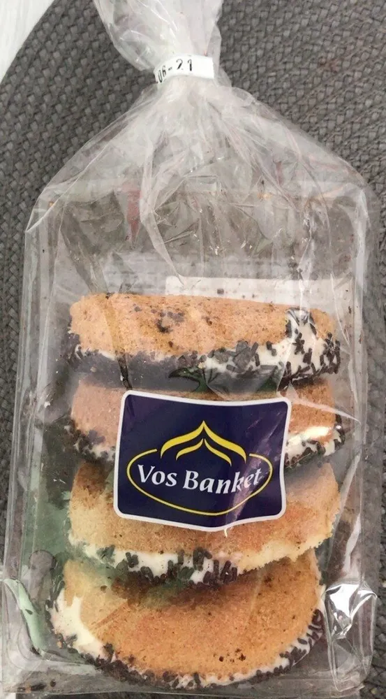 Gâteau fourré crème à la vanille