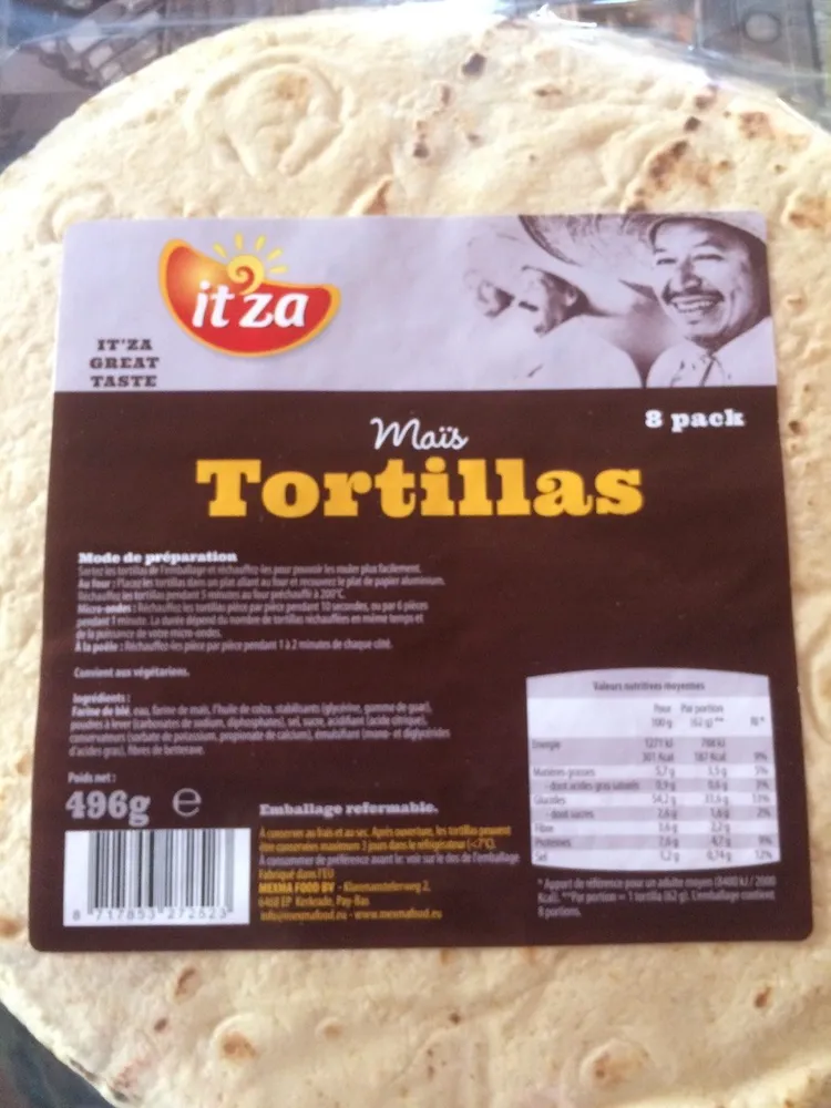 Maïs tortillas