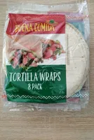 Tortilla Wraps x8