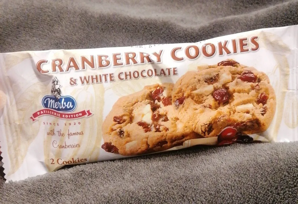 Cookies chocolat blanc framboise