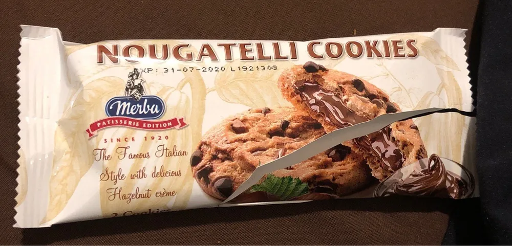 Nougatelli cookies