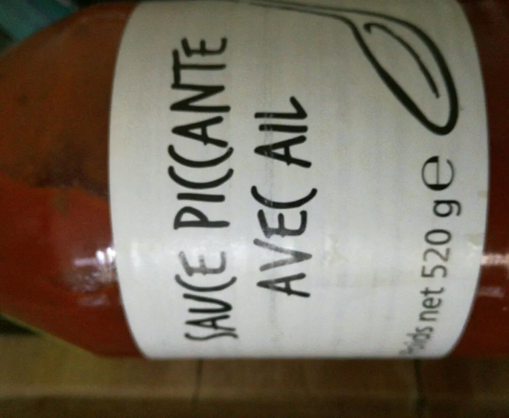 Sauce piccante avec ail