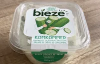 Komkommer rauwkost in yoghurt dressing
