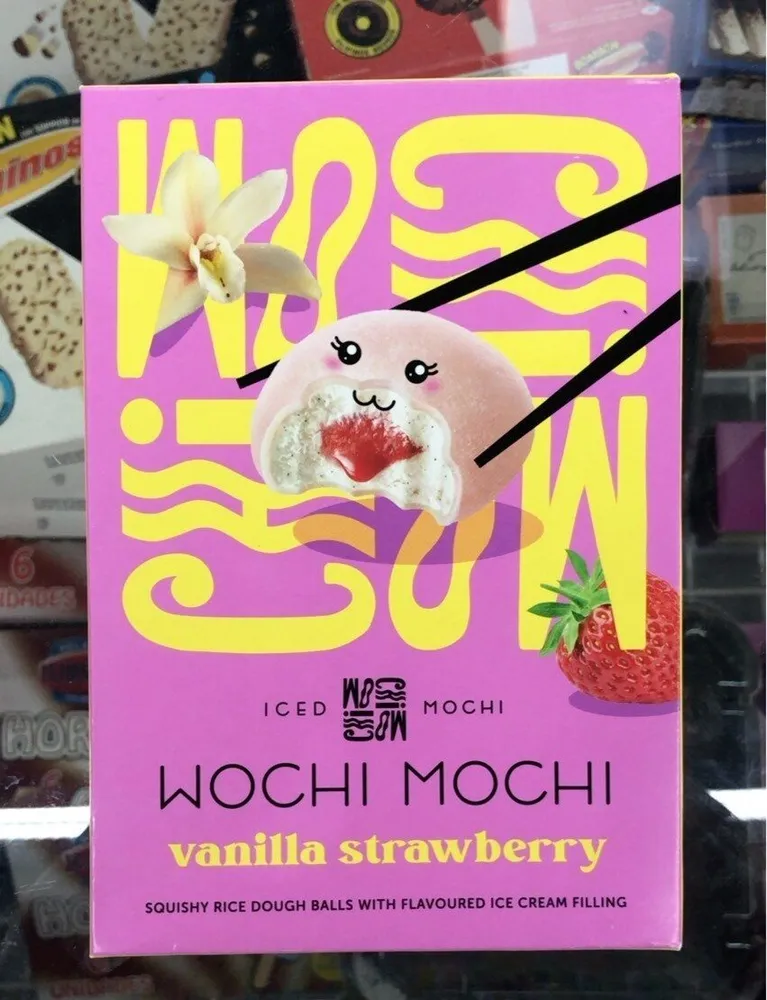 Mochi vanilla strawberry