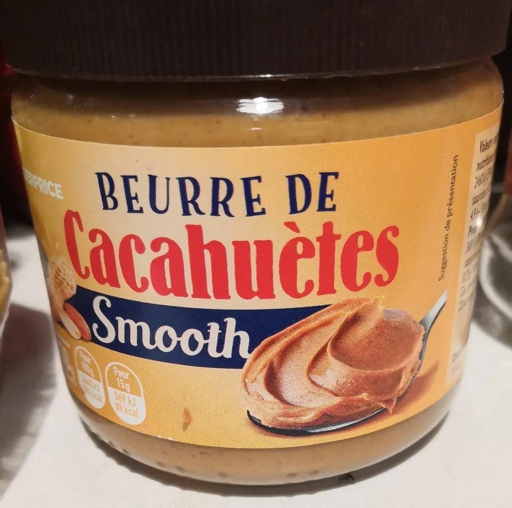 Beurre de cacahuètes smooth