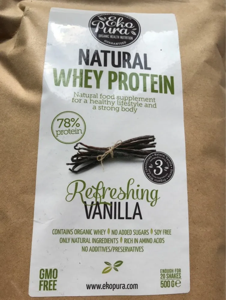 Natural whey protein