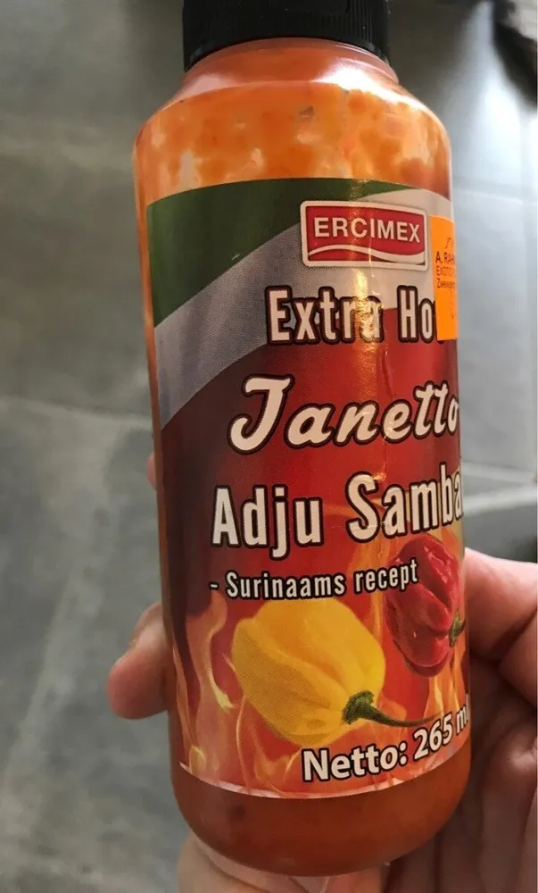 Janetto adju sambal