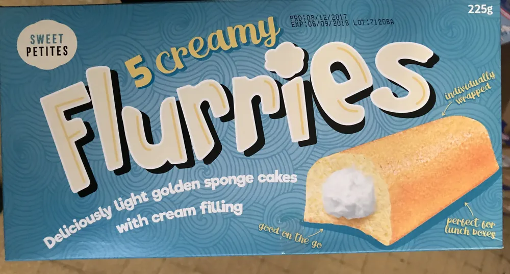 5 creamy Flurries