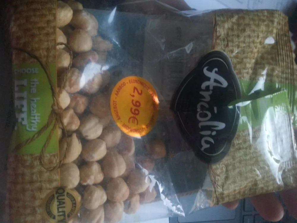 Noisettes grillées