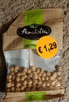 Pois chiches jaunes salés