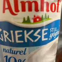 Griekse Stijl Yoghurt Naturel 10%