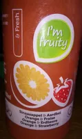 Jus orange fraise