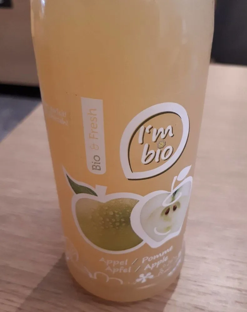 Jus de pomme bio