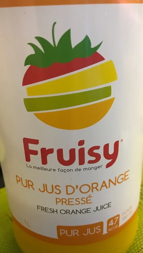 Pur jus d’orange pressé