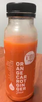 Jus carotte orange gingembre