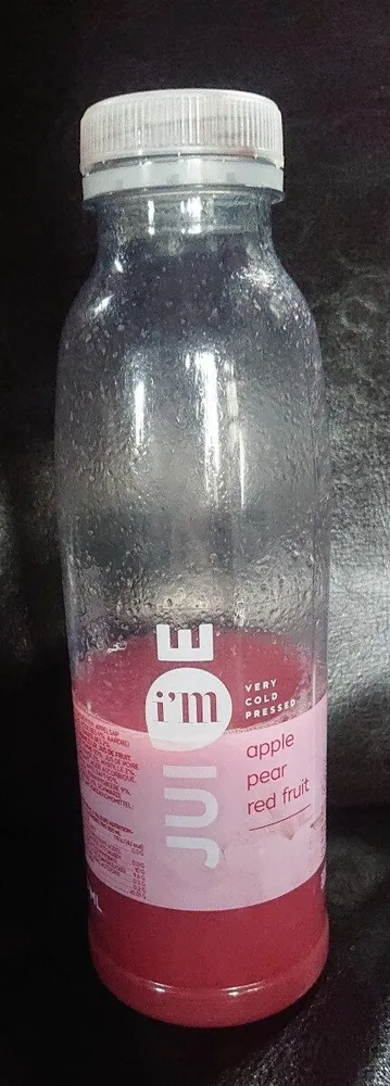 Juice apple pear red fruit