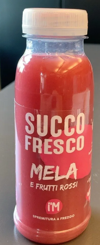 Succo fresco Mela e Frutti Rossi