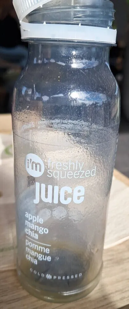 I'm freyshly squeezed juice