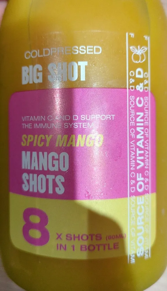 Spicy Mango Cold Pressed Shots