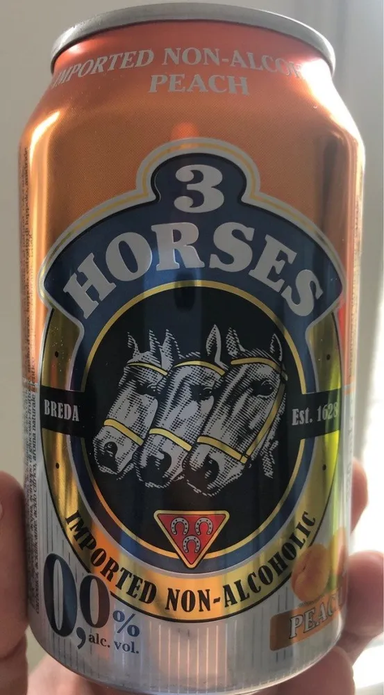 3 Horses peach