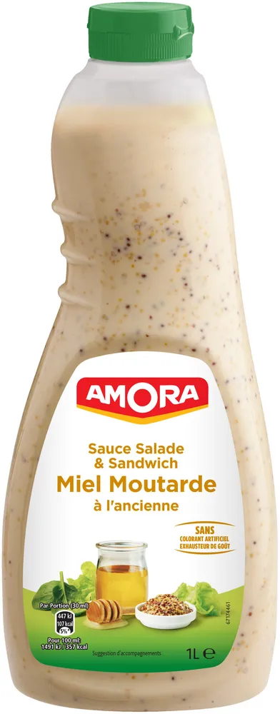Sauce Salade Miel & Moutarde à l'ancienne